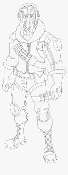 In this section you will find many coloring pages from the popular fortnite game. Fortnite Default Skin Coloring Pages Hd Png Download Kindpng
