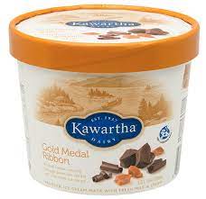 Kids are always wishing they had their own gold medals to wear. Gold Medal Ribbon Kawartha Dairy