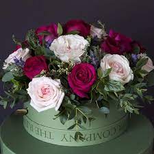 Ghada On Twitter Valentines Flowers Flower Box Gift Flower Arrangements