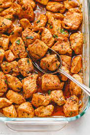 For one thing, you have to deal with raw meat only once. Oven Baked Chicken Bites Recipe Oven Baked Chicken Recipe Eatwell101