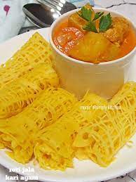 Kari Ayam Roti Jala Resep Makanan India Rotis Resep Masakan Malaysia