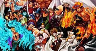 The Names Of The 16 Whitebeard Pirate Fleet Commanders Anime Manga Whitebeard Pirates Anime White Beard