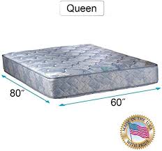 Dream Sleep Chiro Premier 2 Sided Orthopedic Blue Color Queen Mattress Only With Mattress Protector Included In 2020 Mattress Orthopaedic Mattress Mattress Covers