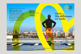 King S College Hospital Charity Rebrand Reflects Its Ambitious Spirit Conference Design Charity Work Ideas Charity Branding