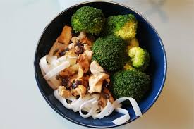 My husband recommended more sausage and more cheese, and i think i'll be careful to cook the broccoli less next time; Sauteed Silken Tofu With Broccoli And Rice Pasta Gluten Free Vegan Vitaminove Com