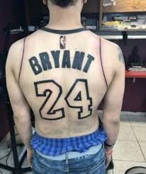 How to draw a handshake easy; Kobe Bryant Man Draws Giant Tattoo Of Legendary Basketball Player Lakers Jersey Photo Akahi News