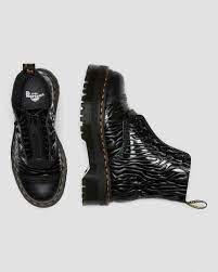 Maybe you would like to learn more about one of these? Sinclair Zebra Gepragter Glattleder Platform Stiefel Dr Martens