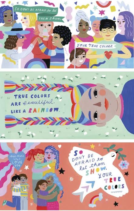 True Colors is a gorgeous new picture book inspired by the song