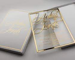 Transparent Wedding Invitation Clear Invitation Acrylic Etsy Acrylic Wedding Invitations Geometric Wedding Invitation Acrylic Invitations