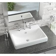 rectangular sink bathroom