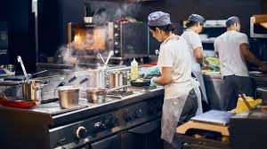 The open shelving establishes an airy feel to the room. 6 Commercial Kitchen Layout Examples And Ideas For Your Restaurant