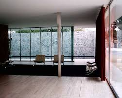 The barcelona chair mies van der rohe and lilly reich designed a chair, especially for the pavilion, consisting of a leather upholstered metallic profile that over the years has become an icon of modern design. Barcelona Pavilion Mies Van Der Rohe Building E Architect