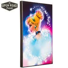 Cosmic Cinderella Disney Princess Wood Wall Decor Open Road Brands Wood Wall Decor Wall Decor Online Wall Decor