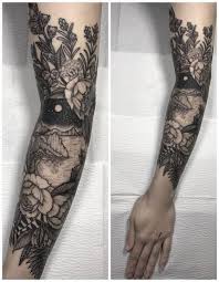 Black And White Sleeve Tattoo Best Black And White Nature Tattoo Sleeve Ideas Nature Tattoo Sleeve Half Sleeve Tattoo Sleeve Tattoos