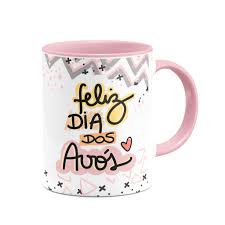 Só nos resta agradecer a deus por tudo o que nos foi dado. Caneca Feliz Dia Dos Avos Com Nome E Foto Vovo Colors