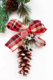Diy Pine Cone Ornaments Pinecone Ornaments Handmade Christmas Ornaments Christmas Ornament Crafts