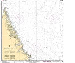 Chs Nautical Chart Chs8046 Button Islands To A Cod Island