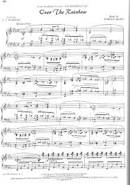Over the rainbow is a ballad written for the movie the wizard of oz from 1939. Pdf Over The Rainbow Jazz Piano Abbey Freyre Academia Edu