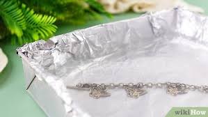 Wet the brush, pad or cloth in the water and soap mixture and gently clean the aluminum. 3 Ways To Clean Sterling Silver With Baking Soda And Aluminum