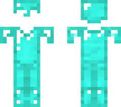 8 diamonds => 1 chestplate. Diamond Armor Minecraft Skin