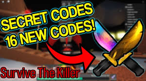 About survive the killer and its codes. Survive The Killer Codes 2021 April Working Codes Survive The Killer Codes April 2021 Roblox Youtube
