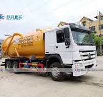 China Sinotruk HOWO 15000L Vacuum Sewage Jetting Tank Truck ...