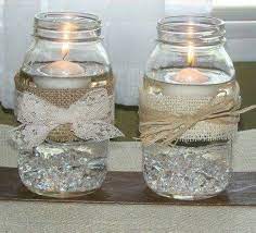 Pin By Callie Tenebruso On Candles Mason Jars Mason Jar Candles Mason Jar Wedding