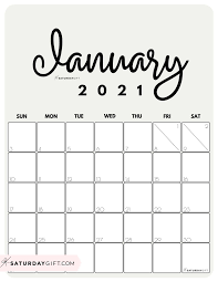 Check out this curated collection of free printable calendars 2021 in pdf, word, and publisher formats. Cute Free Printable January 2022 Calendar Saturdaygift Calendar Printables Monthly Calendar Printable January Calendar