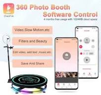 Amazon.com: Máquina de cabina de fotos 360, soporte de ...