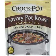 Apr 27, 2020 · i made the fall apart crock pot roast and it turned out wonderful!!! Crock Pot Savory Pot Roast Seasoning Mix From Kroger In Fort Worth Tx Burpy Com