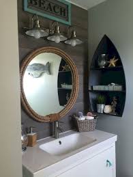 Tips For Nice Bathroom Decoration With Coastal Style Nautical Bathroom Decor Mermaid Bathroom Decor Nautical Theme Bathroom