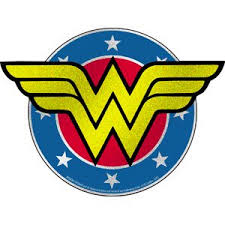 Tons of awesome wonder woman logo wallpapers to download for free. Sticker Dc Comics Wonder Woman Glitter Logo New Toys S Dc 0158 G Walmart Com Walmart Com