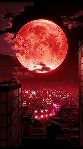 Imagem De Moon Red And Anime Scenery Wallpaper Anime Scenery Wallpaper Anime Scenery