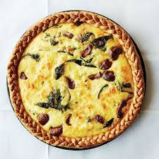 Caramelized Garlic Spinach And Cheddar Tart Recipe Recipe Braided Pie Crust Tart Recipes Savory Tart