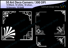See more ideas about punch cards, cards handmade, card craft. Art Deco Corners For Scrapbook And Card Making By Arcsmultidesignsshop Thehungryjpeg Com