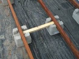 Setzen Der Einfassung Holzterrasse Terasse Holz Terrasse