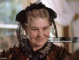British actress Patience Collier who played the role of Mrs Poulteney...  News Photo