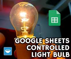 Controlling A Light Bulb With Google Sheets 4 Steps Instructables
