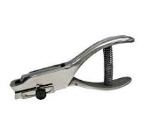 1/4 inch Heavy Duty Hand Held Paper Punch with Depth Guide