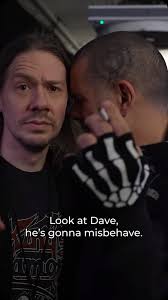 Philip hanging #backstage with Tobias from #ghost #lola #thekinks  #improvisation #pantera #cola 📷: @metal__dave