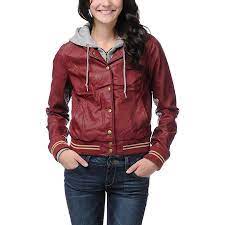 Obey Varsity Lover Burgundy Leather Jacket Burgundy Faux Leather Jacket Burgundy Leather Jacket Burgundy Jacket