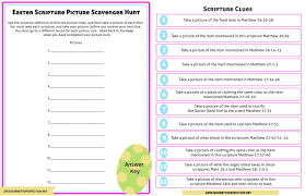 If you're looking for bible scavenger hunt riddles, here's a free printable worksheet and game idea with 10 riddles about bible characters. Life S Journey To Perfection 2 Great Easter Hunt Ideas For Youth And Families
