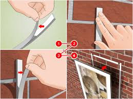 The pictures we have hanging in adleigh's room are hanging by using small 3m hooks. How To Hang Something On Brick 12 Steps With Pictures Wikihow