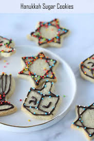 Hanukkah Sugar Cookies Recipe Hanukkah Food Jewish Holiday Recipes Sugar Cookies