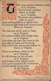 Poem About Virginia Poems Virginia Virginia Is For Lovers