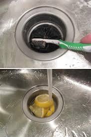 clean your sink drain. cleaning hacks