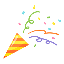 クラッカーのイラスト | にぎやかし