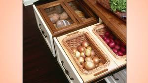 Diy Drawers Store Onions Bread And Other Food Out Of Sight Kitchen Inspirations Bread Kitchen Cool Kitchens