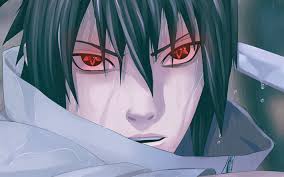 Download Wallpapers Sasuke Uchiha Red Eyes Manga Close Up Portrait Naruto Besthqwallpapers Com Sasuke Uchiha Uchiha Anime