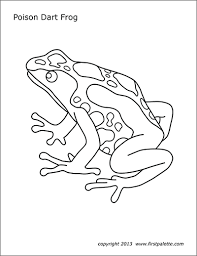Maybe you would like to learn more about one of these? Posion Dart Frog Free Printable Templates Coloring Pages Firstpalette Com